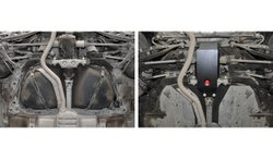 Защита редуктора АвтоБроня для Subaru Forester III (V - 2.0; 2.5) 2007-2013/Subaru Impreza III (V - 1.5; 2.0; 2.5 STI) 2007-2011/Subaru Impreza WRX III (V - 2.5) 2007-2010, сталь 1.8 мм, с крепежом, 111.05402.2