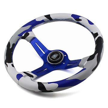 Спортивный руль Nardi Style зимний камуфляж с выносом