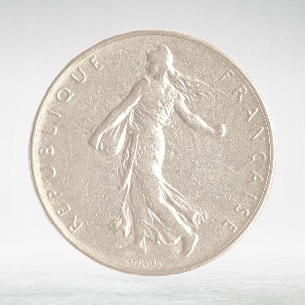 France, 1 Franc 1962 - Signature "O. Roty", VF