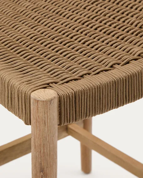 Полубарный стул Glynis, 62 см, массив эвкалипта