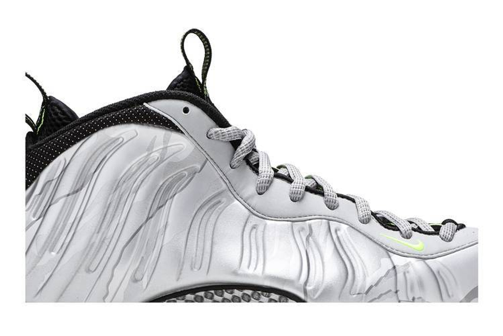 Кроссовки Nike Foamposite One Silver Volt Camo 3M