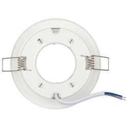 KL70 WH /1 Светильник ЭРА под лампу Gx53 тонкий , 220V, 13W, белый | Встраиваемые светильники Для ламп GX53