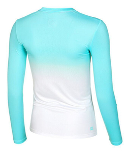 Футболка для девочки теннисная Bidi Badu Girls Crew Gradiant - разноцветный