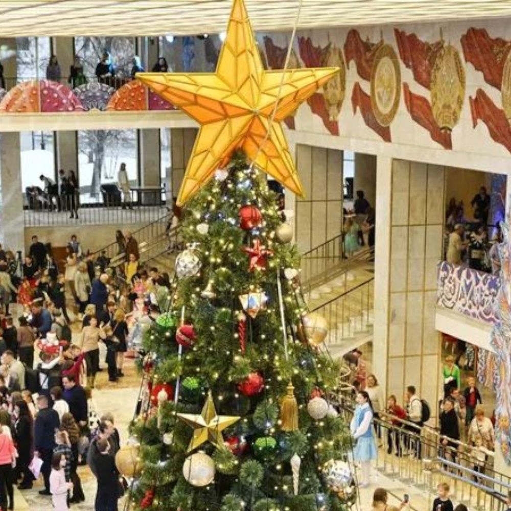 Световая макушка (навершие) «Рубиновая звезда»