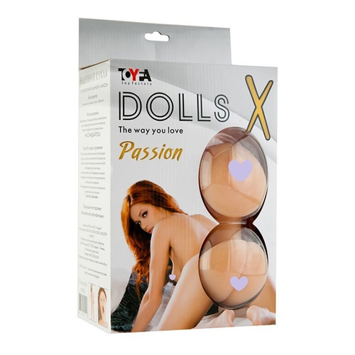 Секс-кукла с реалистичными вставками ToyFa Dolls-X 117011