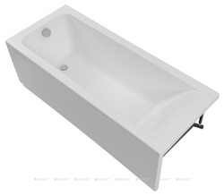 Акриловая ванна Aquanet (Акванит) Bright 170x75 с каркасом