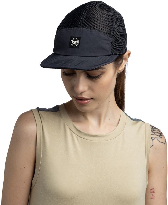 Кепка Buff 5 Panel Air Cap Saret Black Фото 3