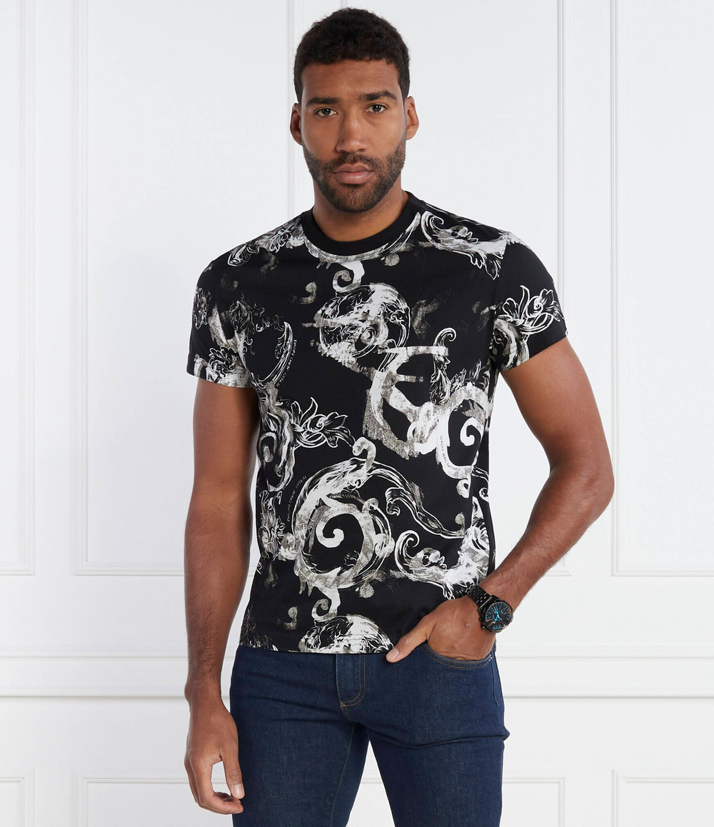 Футболка Versace Jeans Couture - черный(76GAH6S0JS287)