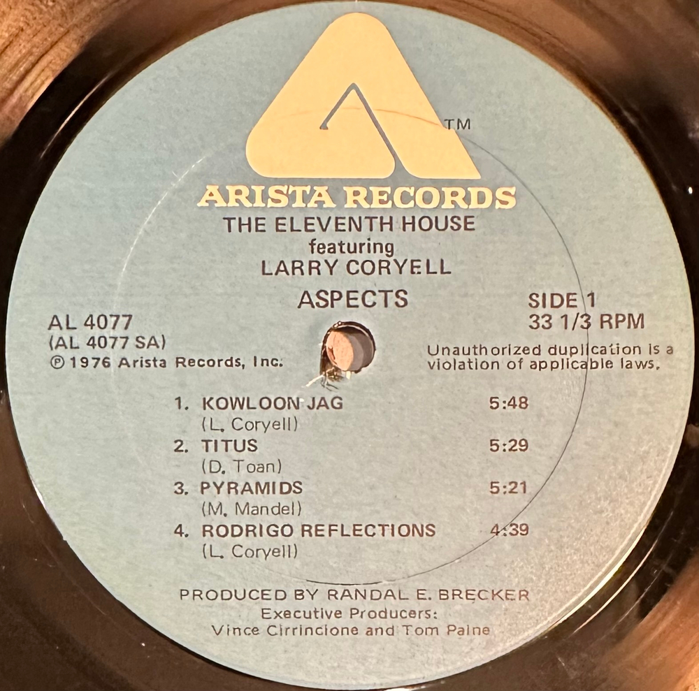The Eleventh House Featuring Larry Coryell - Level One (США 1975г.)