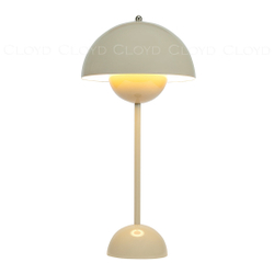Настольная лампа Cloyd ERMA-B T1 / выс. 50 см - серый (арт.30043)