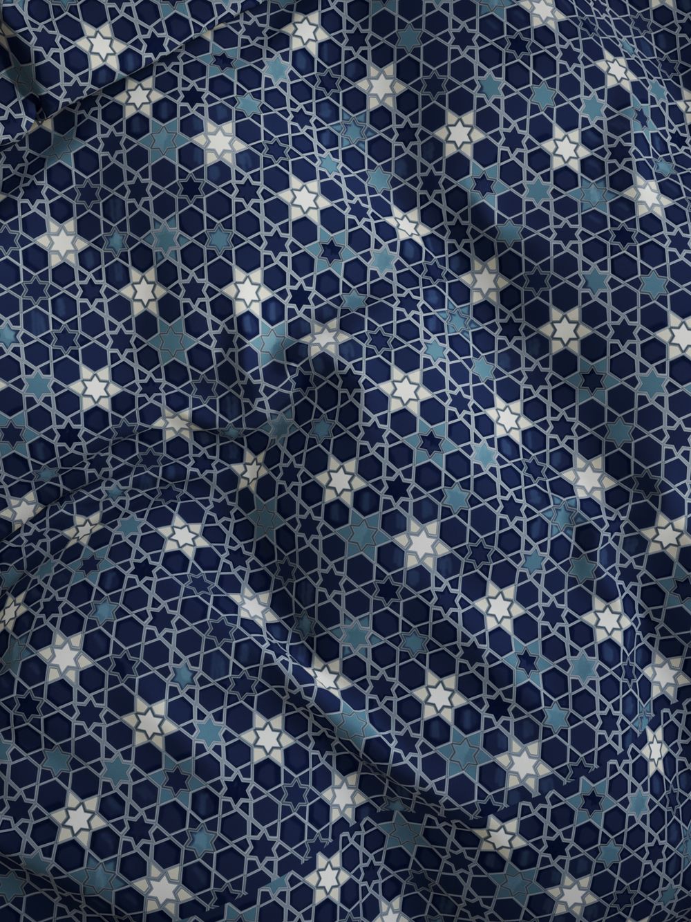 Постельное белье перкаль Сказка "Мозаика" семейное Наволочка 50х70 см 2 шт Простынь на резинке 160x200 см Пододеяльник 145x215 см 2шт