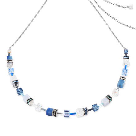 Колье Coeur de Lion Blue-Silver 3035/10-0717