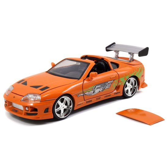 Модель Машинки Форсаж 1:24 FF 1995 Toyota Supra-Orange