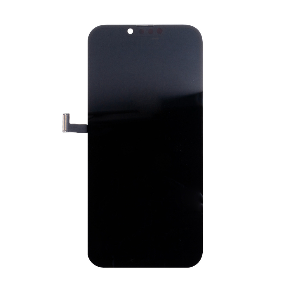 Дисплей iPhone 13 Pro Max с тачскрином Черный - (Soft OLED, Full HD, 120 Гц) (площадка под IC)