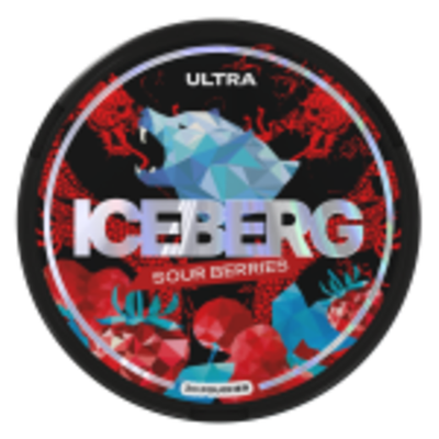ICEBERG 150mg ULTRA SOUR BERRIES