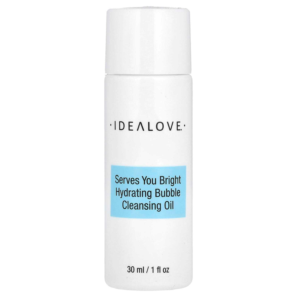 Idealove, Serves You Bright, увлажняющее пенящееся очищающее масло, миниатюра, 30 мл (1 жидк. унция)