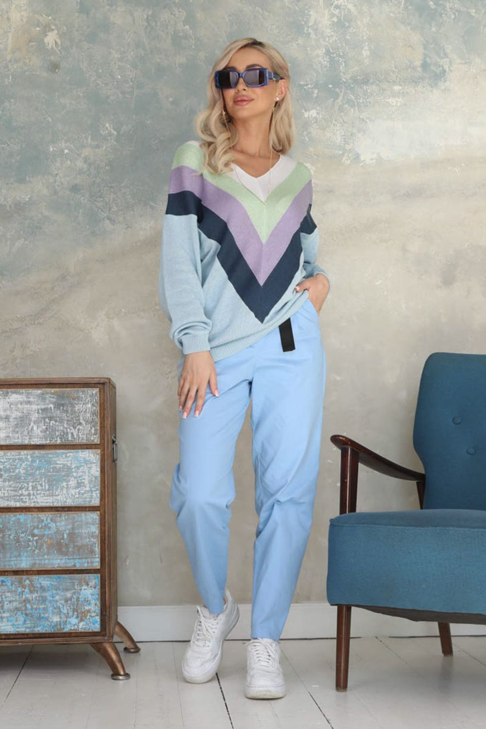 Брюки Б5-4980/18 Wisell (Акция)