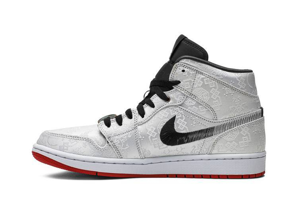 Кроссовки Clot Jordan Air Jordan 1 Mid "Fearless"