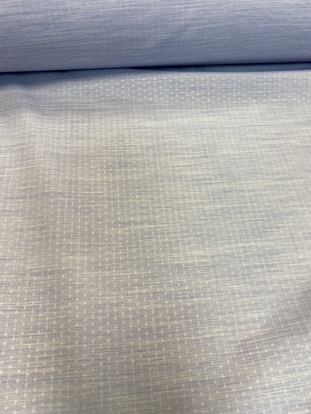 Ткань сорочечная 90% хлопок 10% шелк (Италия) ш- 150см цена за 1м