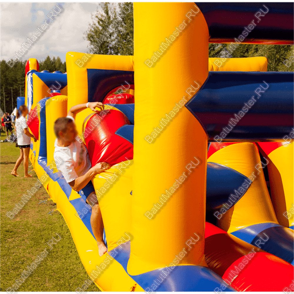 Надувная полоса препятствий "Веселые старты"