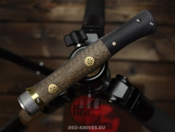 Складной нож Reptilian Кабальеро-02 сталь D2, рукоять G10 + микарта