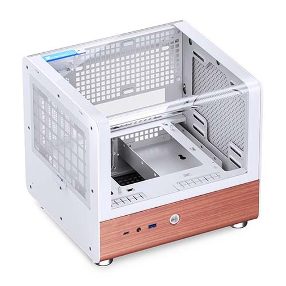 Корпус JONSBO TK-0, mini-ITX, micro-ATX, белый (без БП)