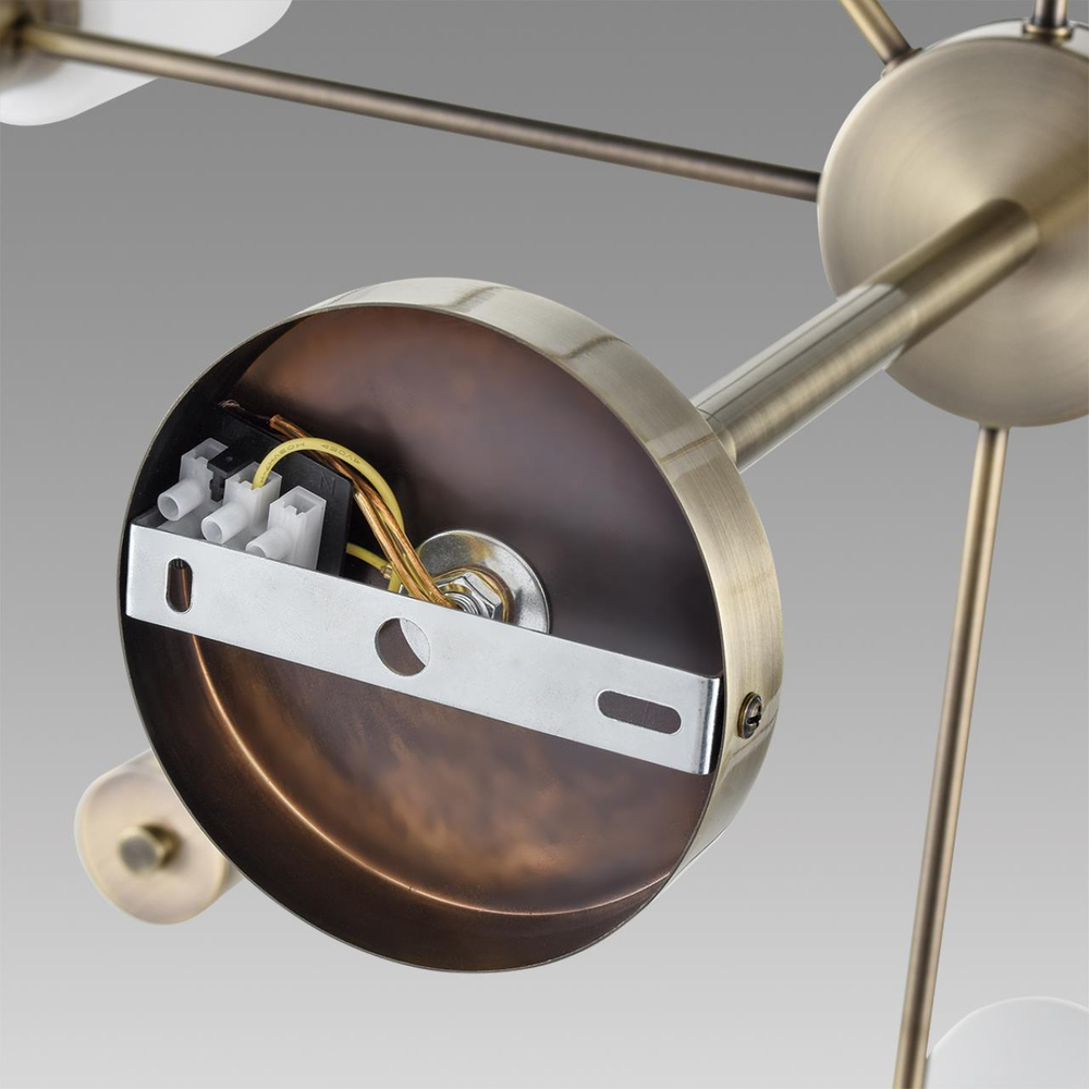 8100/8C LN Люстра E14 8*40Вт 220В IP20 COMFI