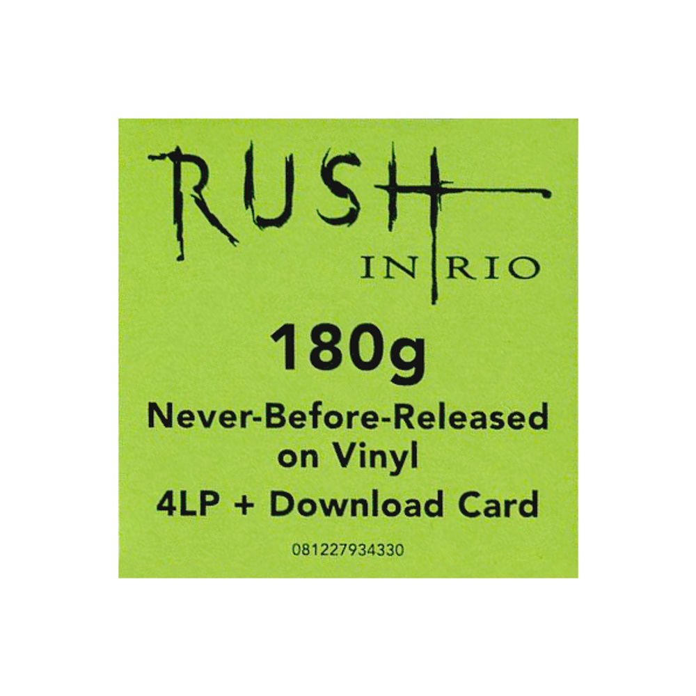 Rush / Rush In Rio (4LP)