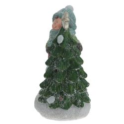 GAEM Фигурка декоративная "Ребёнок" с подсвет (LR44x2, н/п), L8 W7 H13 см, 2в.