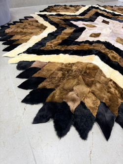 Меховой Ковер из овчины