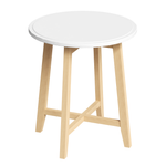 Стол журнальный NEO 2, цвет белый матовый / светлое дерево