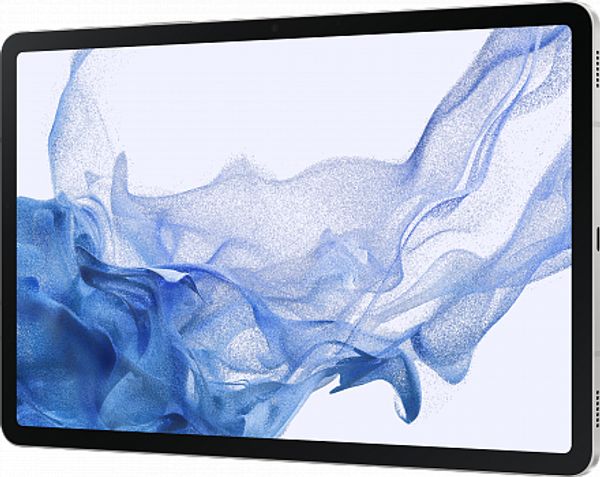 Планшет Samsung Galaxy Tab S8, 8 ГБ/128 ГБ, Wi-Fi + Cellular, со стилусом, серебро (Global)