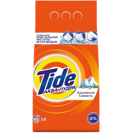 Стиральный порошок Tide Альпийская свежесть 3 кг