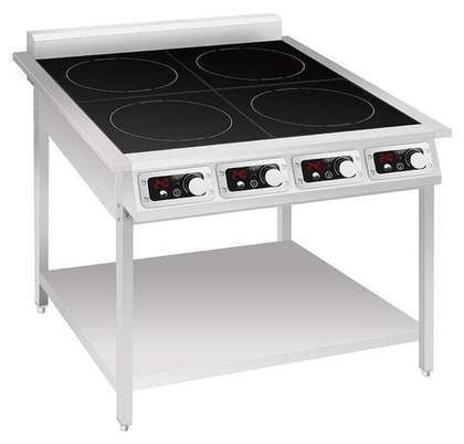 Плита индукционная INDOKOR IN3500-4PRO линия 700 на подставке