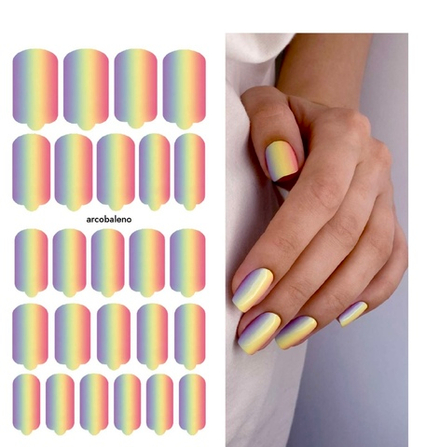 Плёнки для маникюра by provocative nails arcobaleno