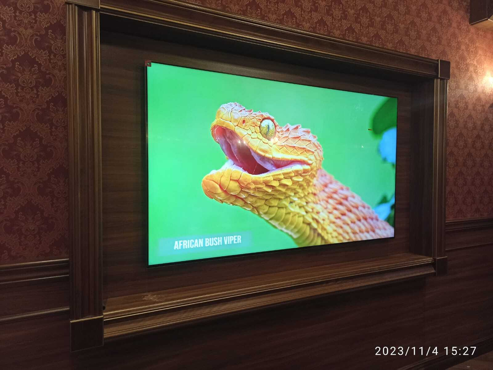 Установка телевизора