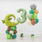 Шар (35''/89 см) Фигура, Крокодил Аллигатор, 1 шт.