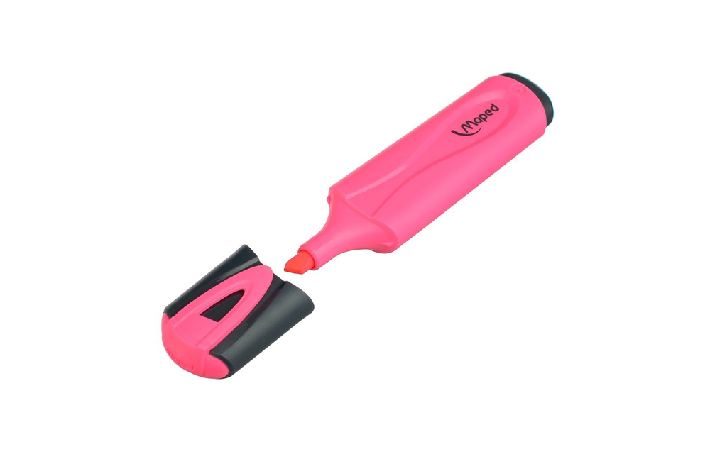 Текстовыделитель Maped Fluo Pep's Classic, розовый, 1-5 мм