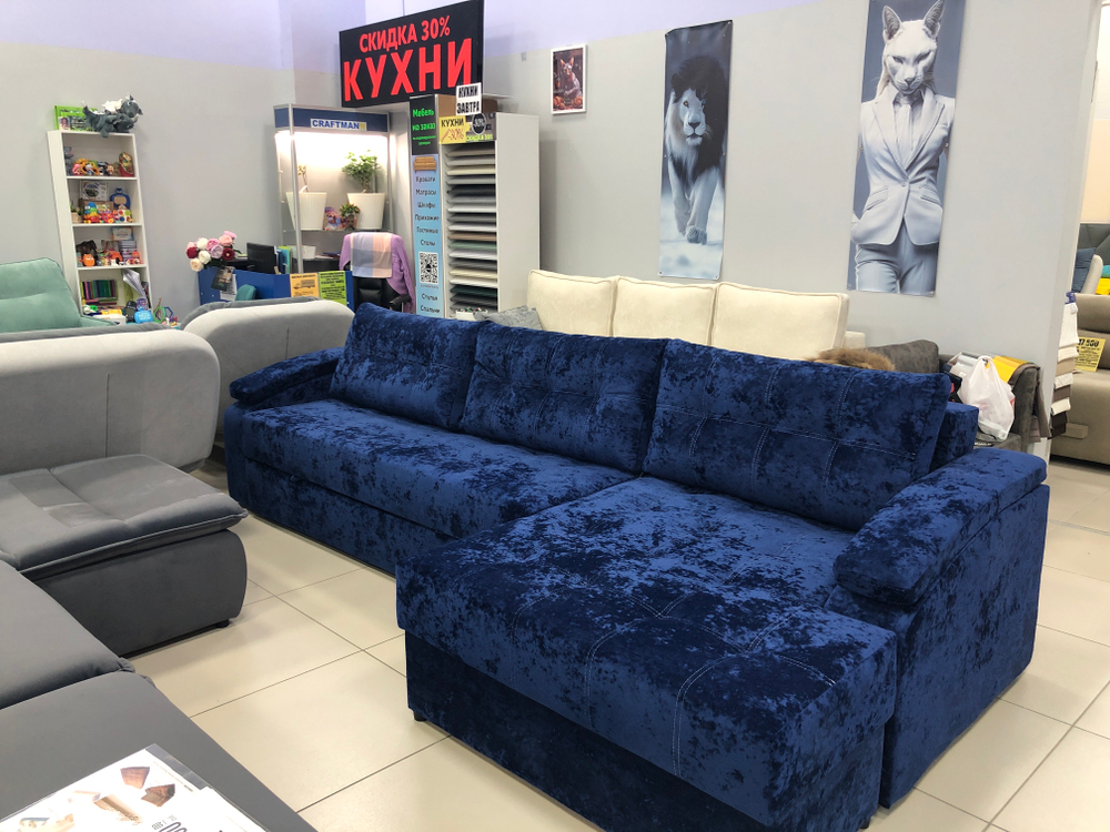 Акция ! Угловой диван Бостон с 3 раскладками независимый пружинный блок