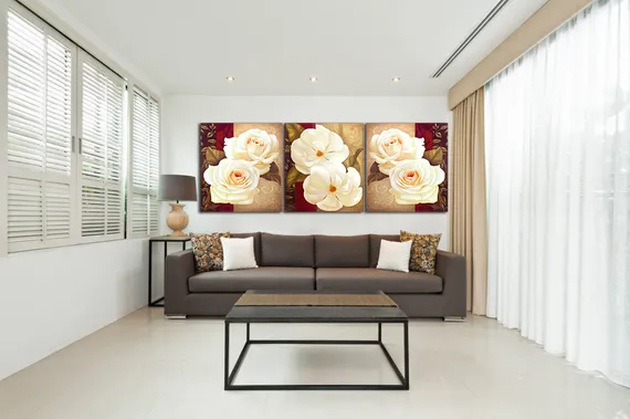 Модульная картина "Винтажное трио"