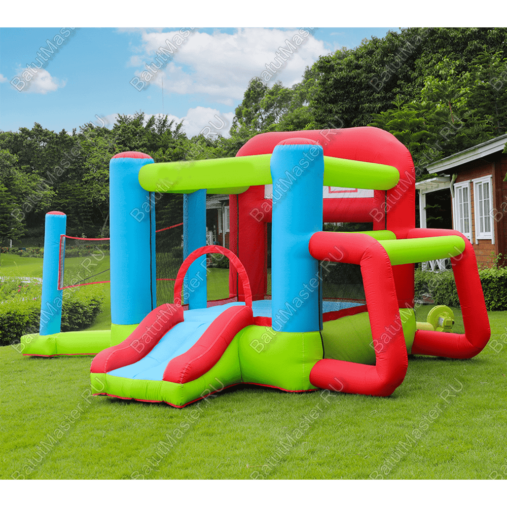 Домашний батут "Активный ребенок" 4,6*2,9*2,1 м