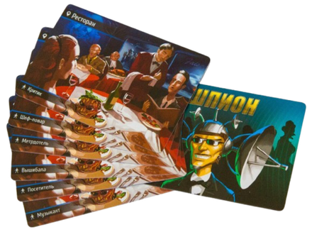 Настольная игра Находка для шпиона: Spyfall