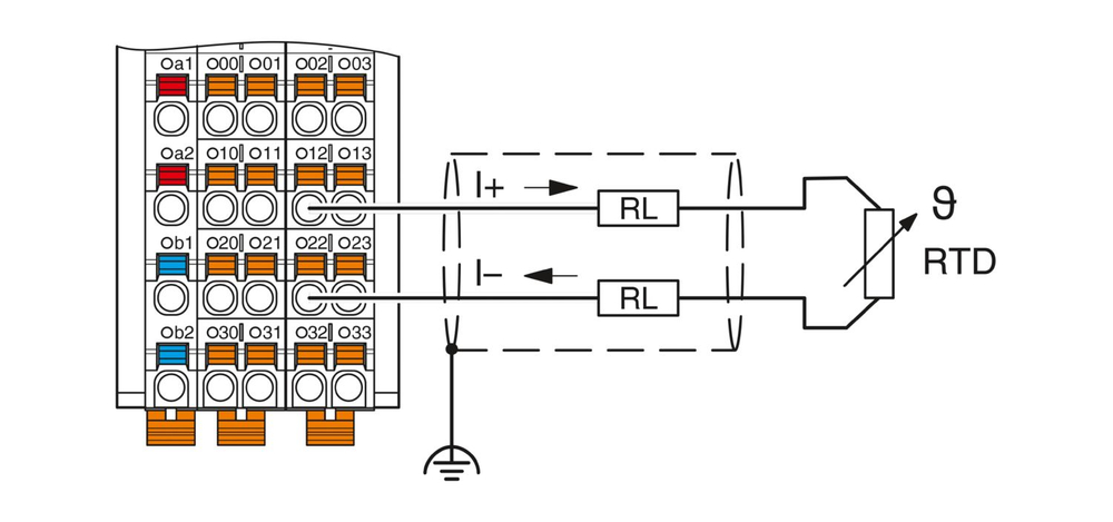 1035430 - AXL F RTD4 XC 1H - Температурный модуль