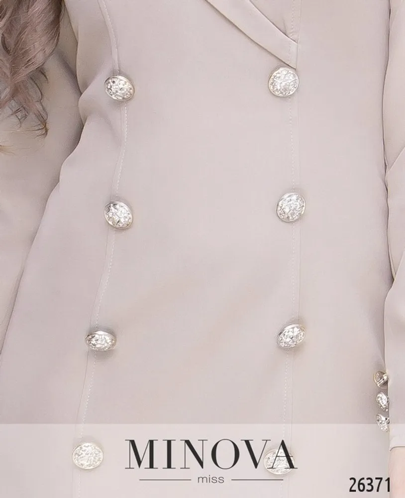 Платье 8595-капучино Minova