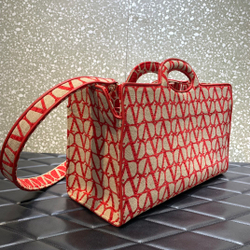 Valentino Le Troisieme Toile Shopping Bag 40 cm