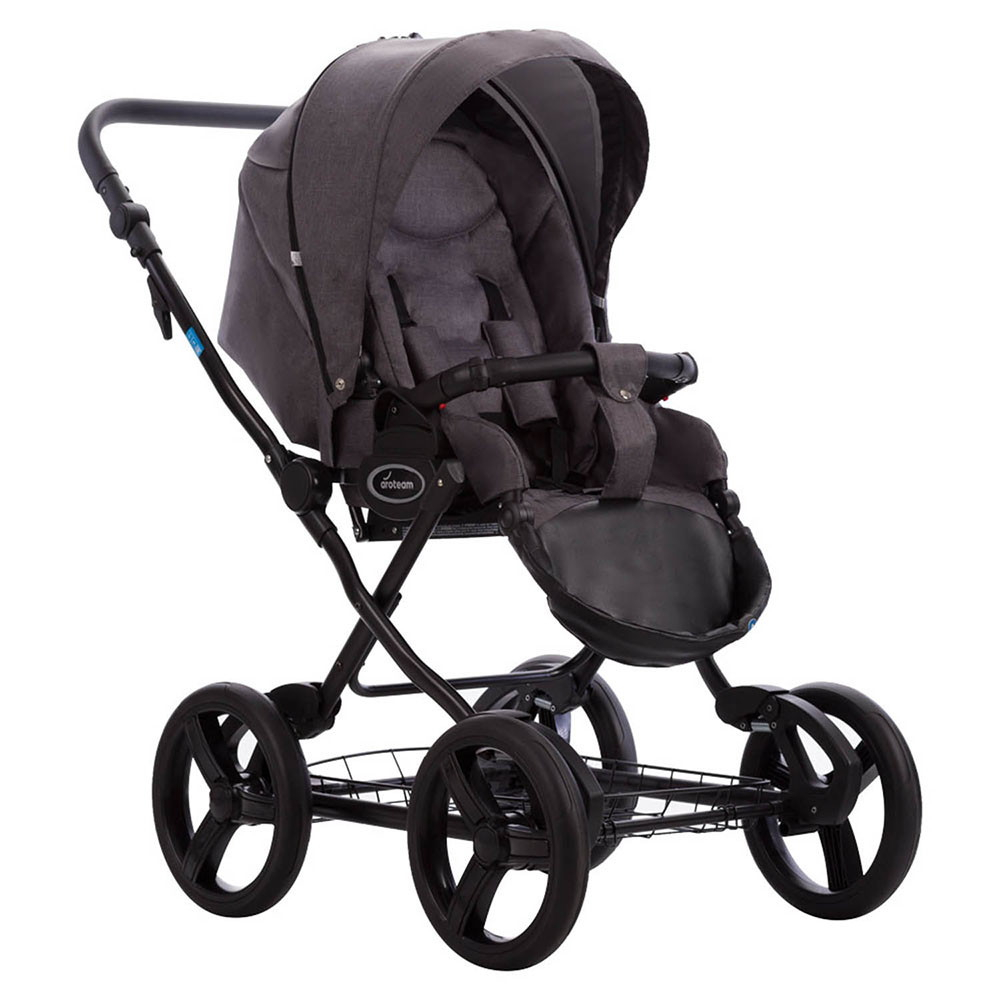 Детская коляска AroTeam Cocoline 2 в 1 15 графит