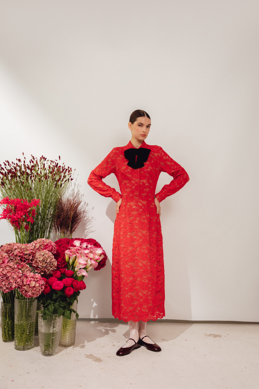 Платье "Бланш", красный