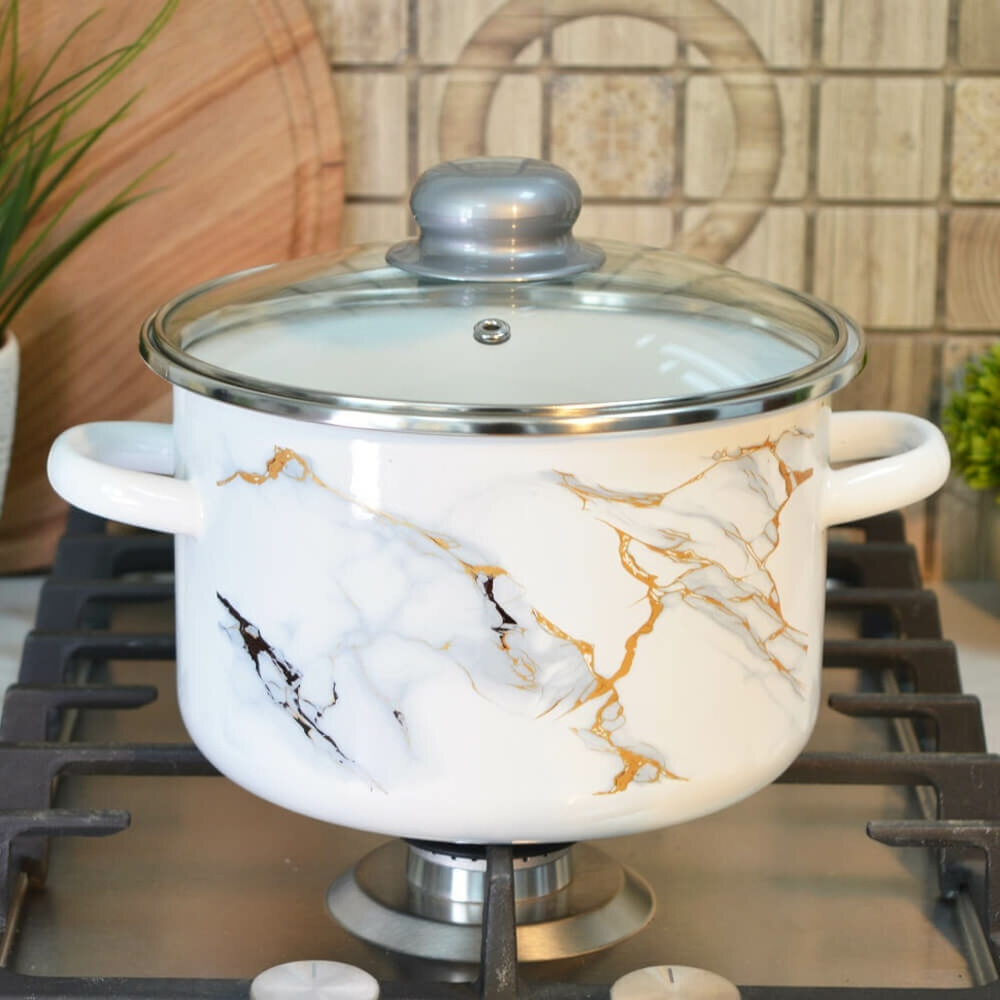 Кастрюля 3л "Marble" тм Appetite