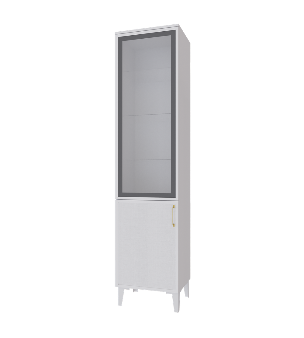 Гостиная Толедо Пенал-витрина ТШ-1