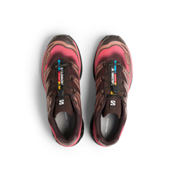 Кроссовки Salomon XT-6 Skyline "Black Coffee/French Roast/Rouge Red"